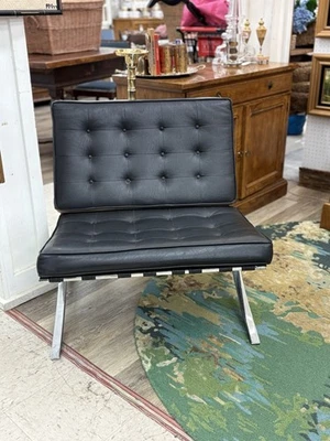 MCM Barcelona Chrome Chair - Image 1 of 3