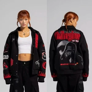 Civil Regime x Star Wars Varsity Letterman Jacke | Kylo Sammler, M, RAR Neu - Bild 1 von 9
