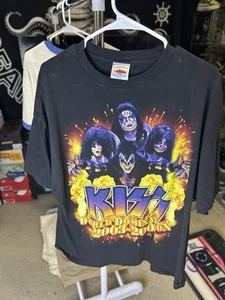 Vintage Kiss World Domination Tour T 2003-2004 Größe XL 🔥 Back Hit - Bild 1 von 3