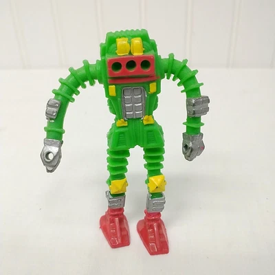 Figura de acción vintage Arco Robot Zone juguete verde flexible Foto 1 de 4