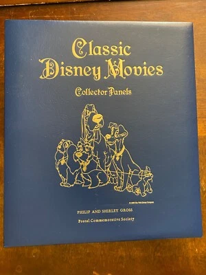 Selos mundiais MNH clássicos painéis de filmes da Disney em grande álbum personalizado - Imagem 1 de 4