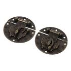 2Pcs Zinc Alloy Buckle Chest Lock  For Wooden Box Jewelry Case Cabinet