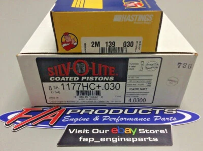 Motores Ford 289 / 302 .030 sobre 1177HC.030 pistones + kit de anillos 2M139030 Foto 1 de 4