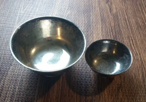 2 Sons of Liberty Bowl Paul Revere Patriot Silversmith Repo By Oneida - Picture 1 of 8