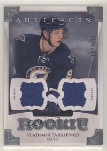 2013-14 Artifacts Rookies Jersey/Jersey /125 Vladimir Tarasenko #199 Rookie RC