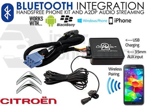 Citroen C5 Pre2004 Bluetooth Adapter Streaming Freisprecheinrichtung CTACTBT001 iPhone - Bild 1 von 7