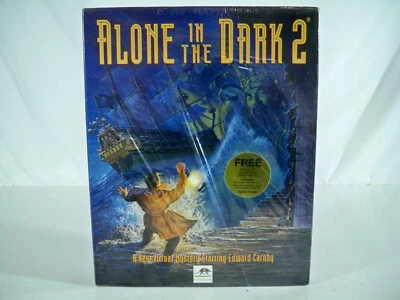 K24i29632 ALONE IN THE DARK 2 MISB MINT IN SEALED BIG BOX IBM DOS 3.5" DISKS - Image 1 of 4