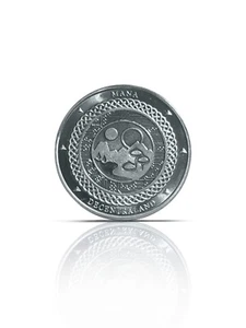 1 oz .999 Nickel Mana Crypto Bullion Round - Rare - Free Shipping Worldwide - Bild 1 von 13