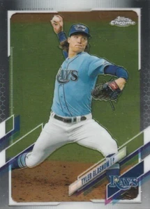 2021 Topps Chrome Tyler Glasnow #129 - Picture 1 of 2