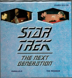 Star Trek Next Generation #163/164: Parallels/The Pegasus Laserdisc - Picture 1 of 2