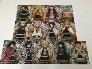 Bandai Carddass Kimetsu no Yaiba Demon Slayer Plastic Card Basic set Japan ver. - Imagen 1 de 1