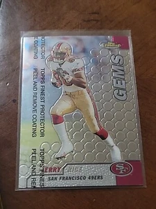 1999 Jerry Rice Topps Finest Gems W/coating #132 - Picture 1 of 2