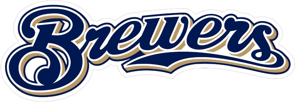 (NOT A PATCH) Milwaukee Brewers HTV Heat Press Transfer Vinyl Iron On - Image 1 of 1