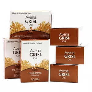 Grisi Oat Soap Cleansing Balancing Soap with Natural Oat Assists in Balancing - Picture 1 of 4