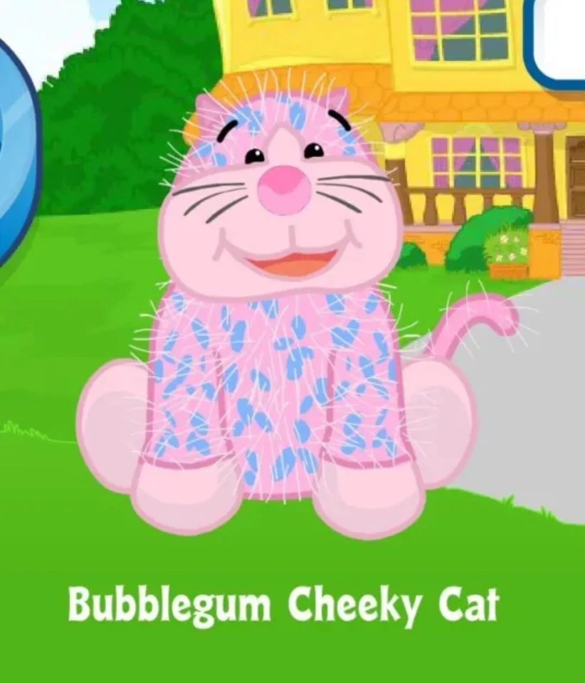 Webkinz Bubblegum Cheeky Cat Code ONLY GANZ Unused Virtual Pet 2010 Shipped - Image 1 of 3
