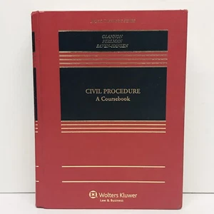Civil Procedure A Coursebook by Glannon 2011 Book - Picture 1 of 6