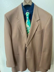 Men's Winter Balzer 2 Button 100% Wool Size 44S Made In Italy Art.SA10222 - Picture 1 of 6