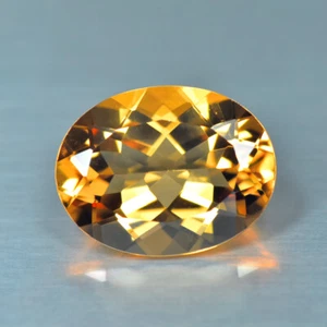3,41 Karat IF_Clarity Edelstein natürlicher Helidor golden gelb Beryll aus Brasilien - Bild 1 von 1