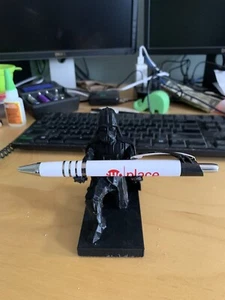 3D Printed Star Wars Darth Pen & Ring Holder Black - Picture 1 of 3