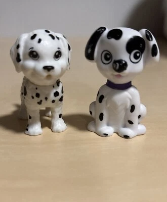 Lote de 2 filhotes de dálmata Barbie e filhotes de dálmata sem marca Q16 - Imagem 1 de 4