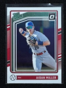 2024 Panini Donruss - Optic Rated Prospects Aidan Miller #101 (RC) PHILADELPHIA - Bild 1 von 4