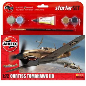 1/72 Hanging Gift Set - Curtiss Tomahawk IIB Airfix kit plastic model kit - Picture 1 of 1
