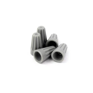 Small Wire Connector 22-16 AWG Gray Color (Pack of 500) - Picture 1 of 1