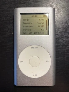 iPod Mini A1051 erste Generation 6GB - Farbe Silber - gebraucht & getestet - Bild 1 von 6