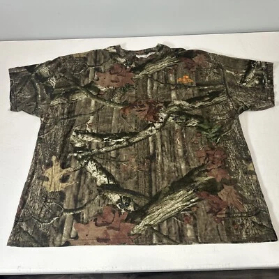 Mossy Oak Break Up Infinity Mens Shirt Size 3XL Brown Camo Camouflage Hunting - Image 1 of 4