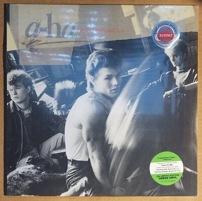 A-ha: Hunting High And Low - New 1 LP Limited Edition Green Vinyl  - Image 1 of 2