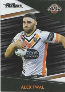 2020 Nrl Traders Platinum Parallel (PS160) Alex TWAL Wests Tigers - Picture 1 of 1
