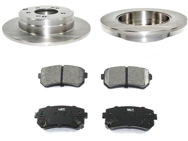 Kit de pastillas de freno y rotor trasero DuraGo para Kia Cadenza 2014-2016 37PNTY Foto 1 de 1