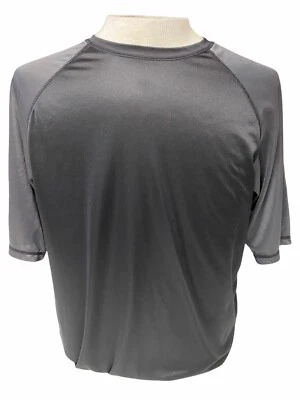 Camisa deportiva Joe Boxer para hombre talla grande negra/gris manga corta Foto 1 de 4