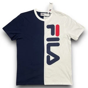 Fila - Split Tee - Men’s Size Large - Blue White - Picture 1 of 19