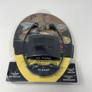TV Ears 2,3 MHZ Wireless Headset Kopfhörer TV Hörgerätesystem NEU Open Box - Bild 1 von 5