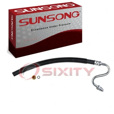 Sunsong Power Steering Return Line Hose for 1996-2000 Chevrolet K3500 gw - Image 1 of 4
