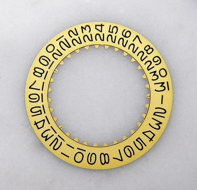 Genuine Rolex Submariner GMT Champagne Metallic Date Disc Wheel 1560 1570 1575 - Image 1 of 3