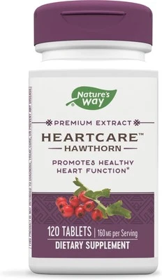 Extrato de espinheiro Nature's Way Heart Care, suporta função saudável*,...  - Imagem 1 de 4
