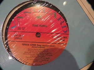 THE RING " SAVAGE LOVER  "   12" MAXI-SINGLE LIGHT SCRATCHES SIDE A ONLY - Picture 1 of 2