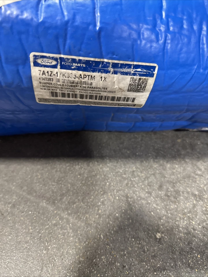 Extensión de parachoques trasero original Ford 7a1z-17k835-aptm 2007-2010 Lincoln MKX Foto 1 de 4