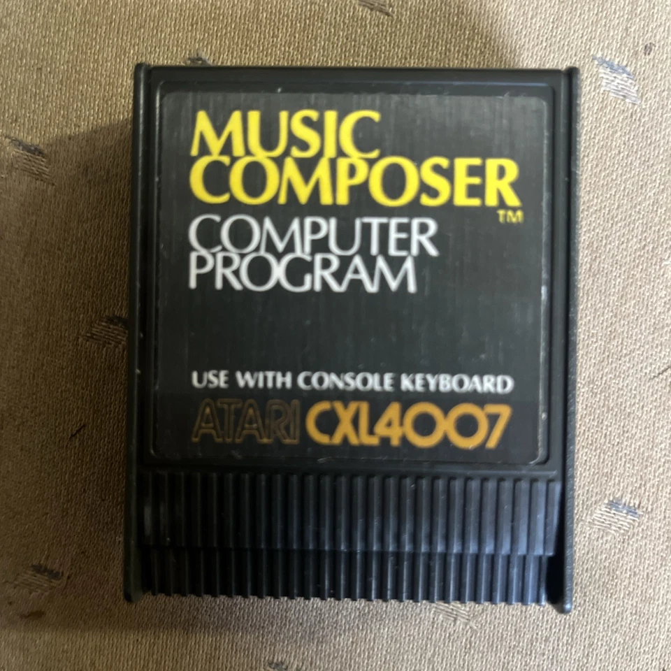 MUSIC COMPOSER CARTRIDGE FOR ATARI 400/800/800XL/1200XL/XE - Image 1 of 1