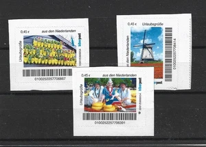 Beaver Post Magdeburg Holiday Greetings From The Netherlands 3 Values ** - Picture 1 of 1
