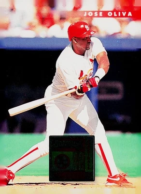 1996 Donruss #417 Jose Oliva St. Louis Cardinals - Image 1 of 2