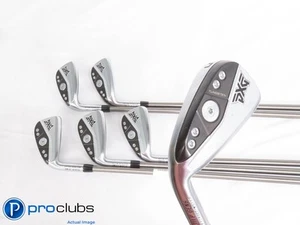 Left Handed PXG 0311P Gen6 Chrome 5-PW, GW Irons (NO 7 Iron) - Regular - 438671 - Picture 1 of 6