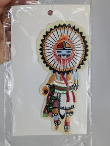 Kachina TAWA SUN KACHINA Embroidery Applique 105 Native American Indian Patch - Picture 1 of 3