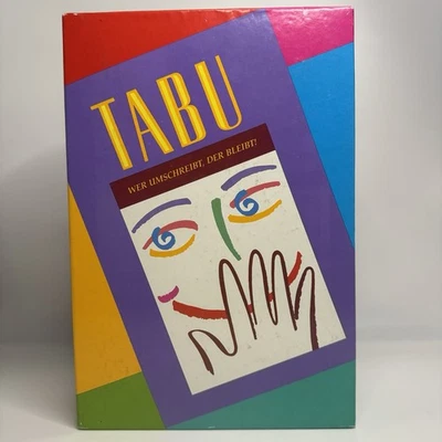 MB Spiele TABU Ratespiel Familienspiel Retro - Bild 1 von 2