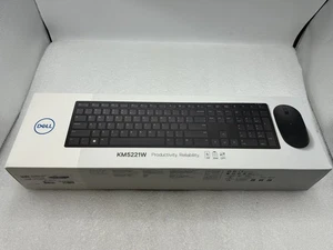 NEW SEALED Dell KM5221W Premier Multi-Device Wireless Combo Keyboard & Mouse - Picture 1 of 11