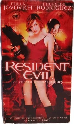 Resident Evil VHS FRRNCH Milla jovovich - Image 1 of 3