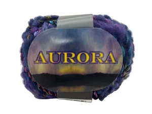 Hilos Euro Aurora #202 púrpura verde azulado rosa lana mezcla de nailon madejas de hilo NUEVO - Imagen 1 de 4