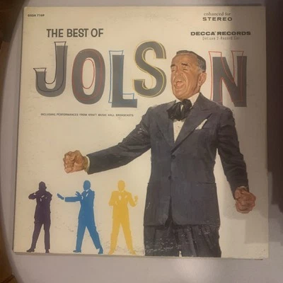 Al Jolson, LP(2xLP), VG+, The Best Of Al Jolson (first stero pressing) - Image 1 of 4